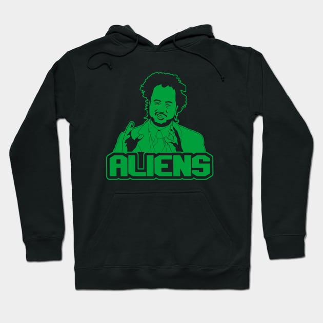 Aliens Hoodie by carloj1956